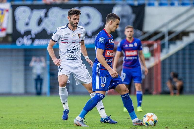 Football. PKO BP Ekstraklasa. Piast Gliwice - Pogon Szczecin. 04.08.2019
