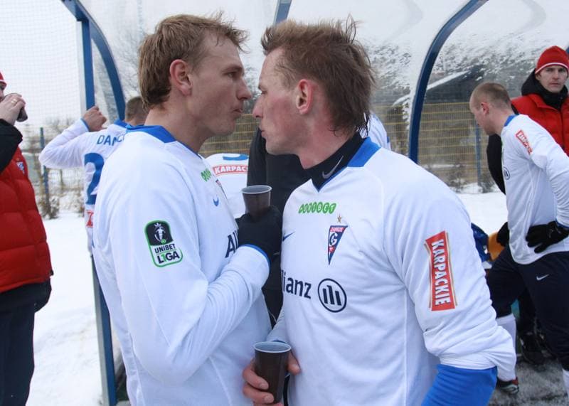 Football. Sparing. Gornik Zabrze - Korona Kielce. 02.02.2010