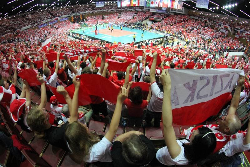 Volleyball. World League. Poland - Brazil. 29.06.2011