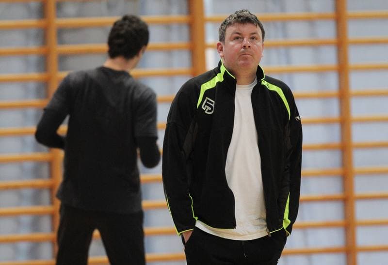 Football. GKS Katowice. Training. 09.01.2012