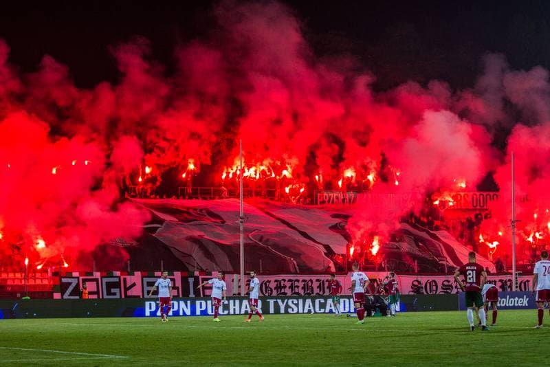 Football. Totolotek Puchar Polski. Zaglebie Sosnowiec - LKS Lodz. 26.09.2019