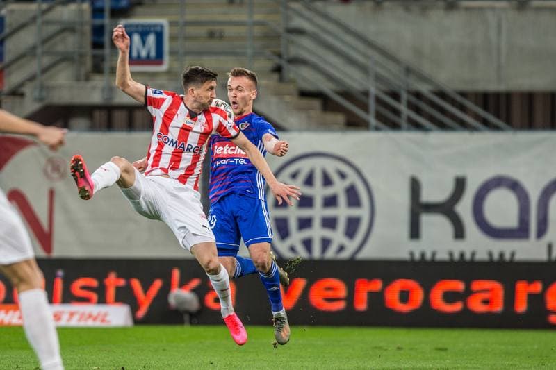 Football. PKO BP Ekstraklasa. Piast Gliwice - Cracovia Krakow. 22.02.2020