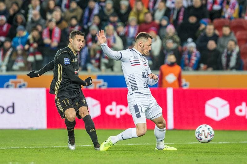 Football. PKO BP Ekstraklasa. Gornik Zabrze - Pogon Szczecin. 29.02.2020