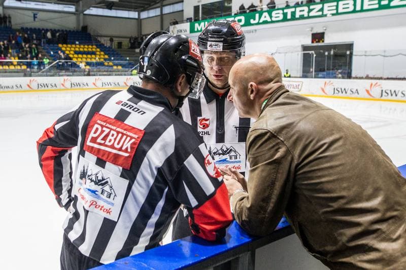 Ice Hockey. Polska Hokej Liga. JKH GKS Jastrzebie - GKS Katowice. 04.10.2019