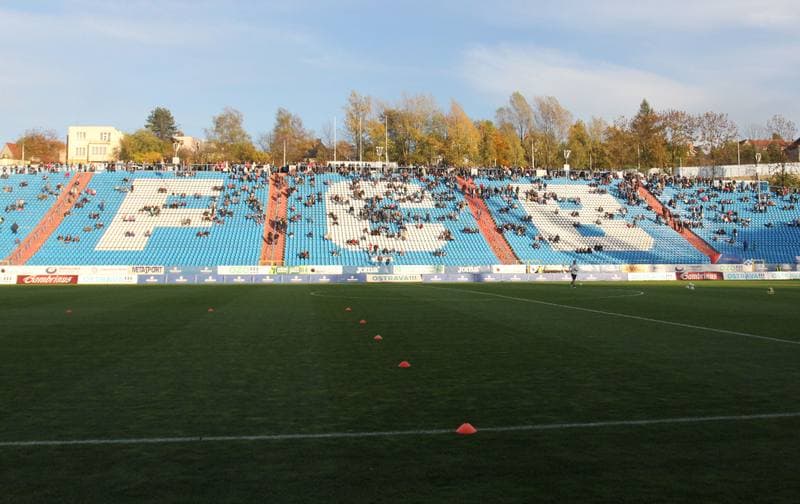 Football. Gambrinus Liga. Banik Ostrava - 1 SC Znojmo. 19.10.2013