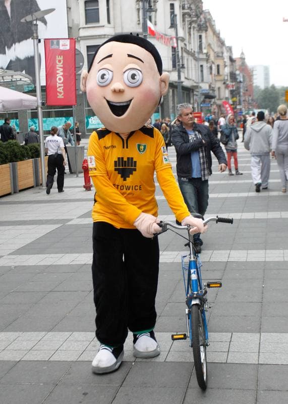 Football. GKS Katowice. Marketing Action. 01.09.2014