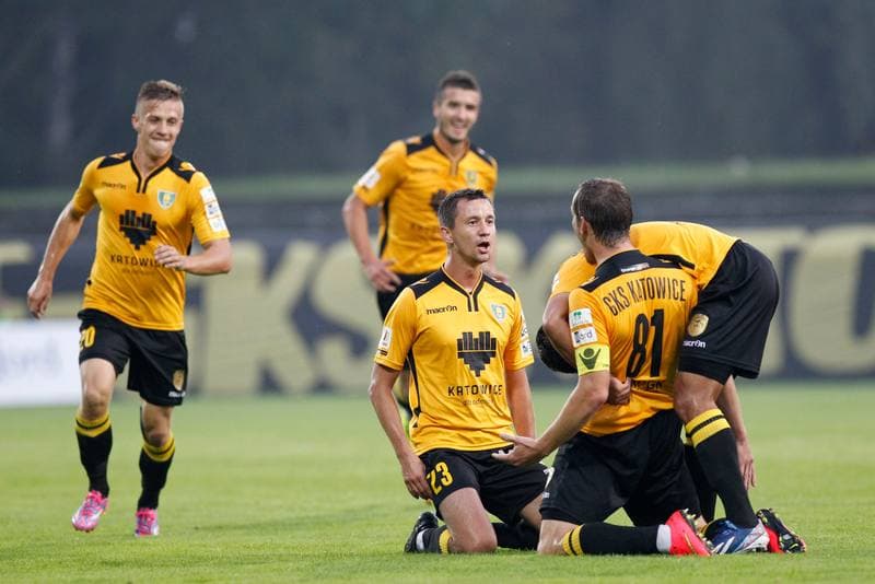 Football. I Liga. GKS Katowice - Pogon Siedlce. 20.09.2014