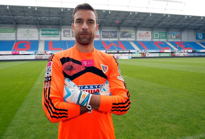 Football. Piast Gliwice. Photoshoot. 25.09.2014
