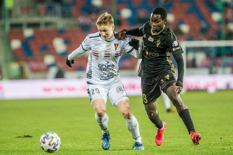 Football. PKO BP Ekstraklasa. Gornik Zabrze - Pogon Szczecin. 29.02.2020