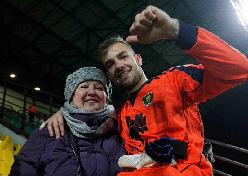 Football. Friendly Match. GKS Katowice - Miedz Legnica. 11.02.2015