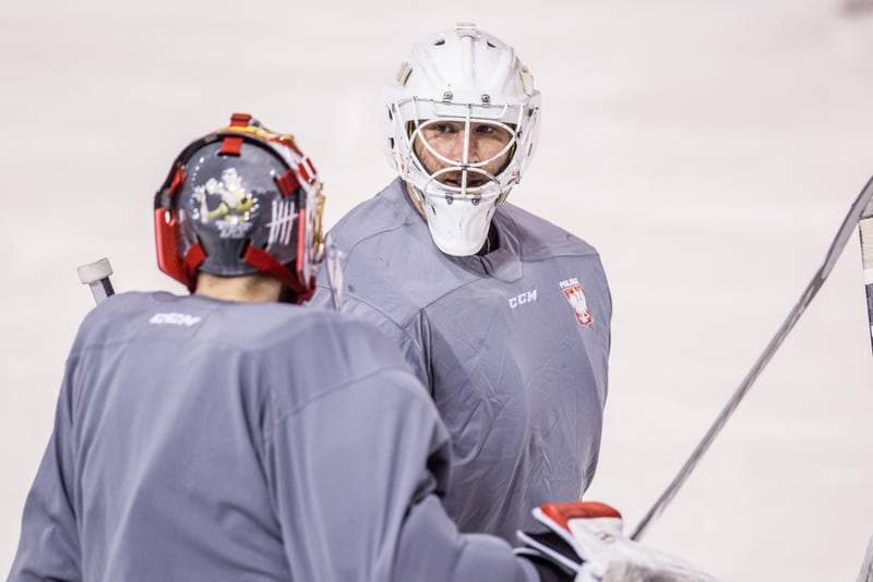 Ice Hockey. Poland national team. Training. 15.12.2020