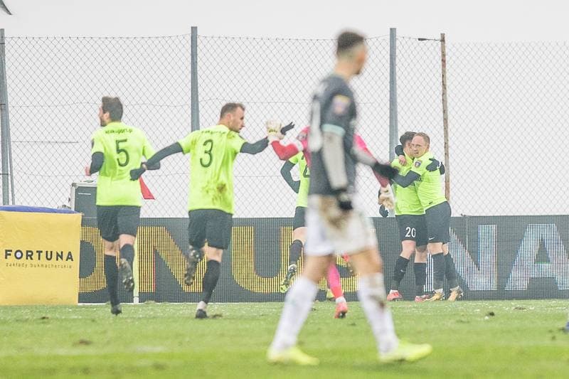 Football. Fortuna Puchar Polski. Puszcza Niepolomice - Lechia Gdansk. 07.02.2021