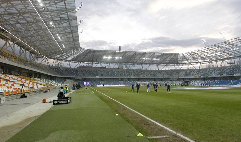 Football. T-Mobile Ekstraklasa. Podbeskidzie Bielsko Biala - Zawisza Bydgoszcz. 14.12.2014