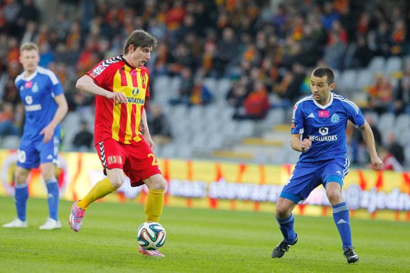 Football. T-Mobile Ekstraklasa. Korona Kielce - Ruch Chorzow. 30.10.2013