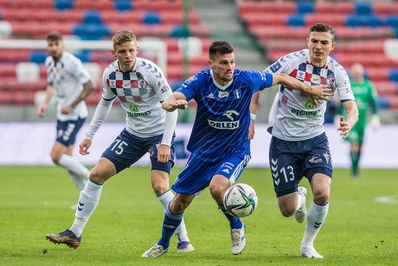 Football. PKO BP Ekstraklasa. Gornik Zabrze - Wisla Plock. 24.04.2021