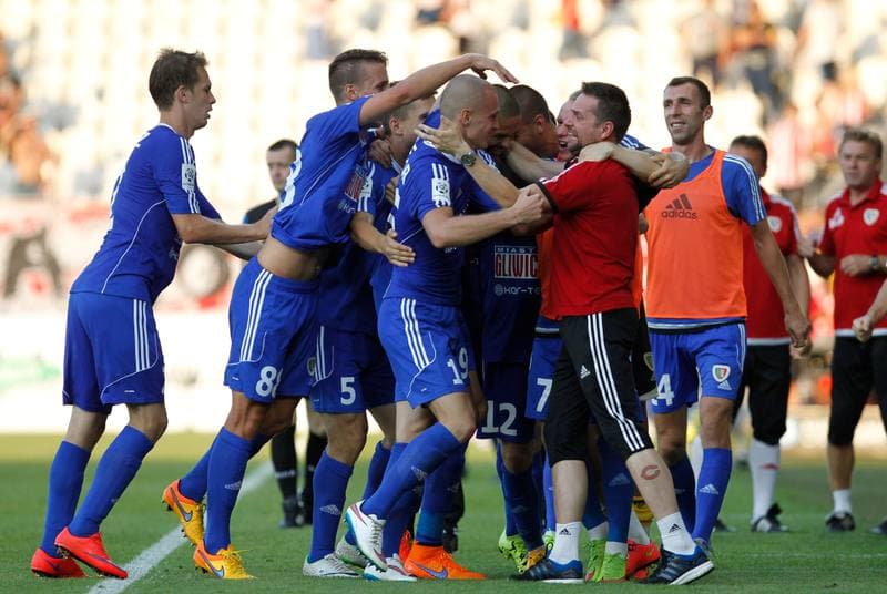 Football. PKO BP Ekstraklasa. Cracovia Krakow - Piast Gliwice. 07.08.2015