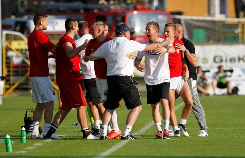 Football. I Liga. GKS Katowice - Zaglebie Sosnowiec. 08.08.2015