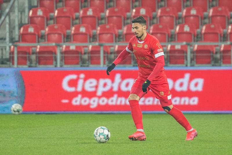 Football. Fortuna I Liga. GKS Tychy - Widzew Lodz. 03.12.2020