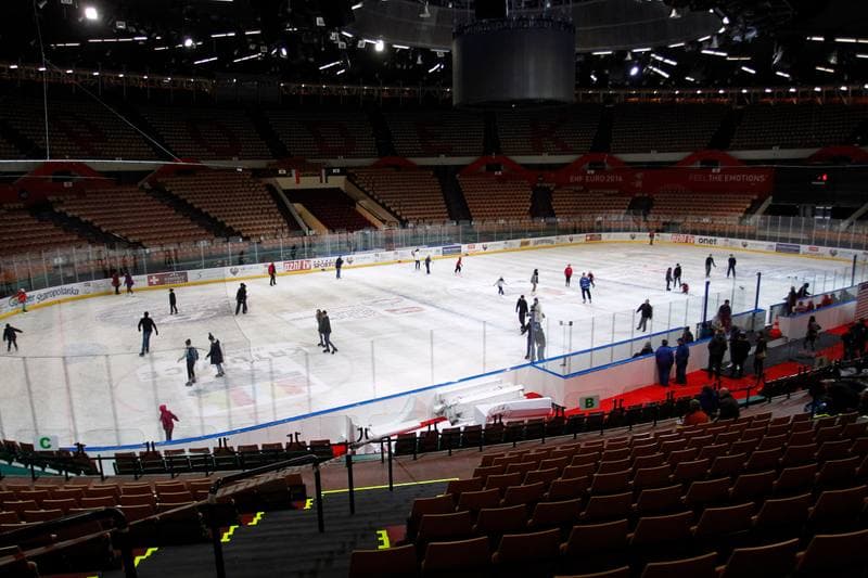 Ice Hockey. Lodowisko w Spodku. Training. 05.02.2016