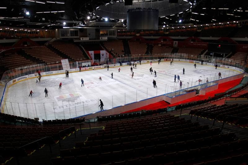 Ice Hockey. Lodowisko w Spodku. Training. 05.02.2016