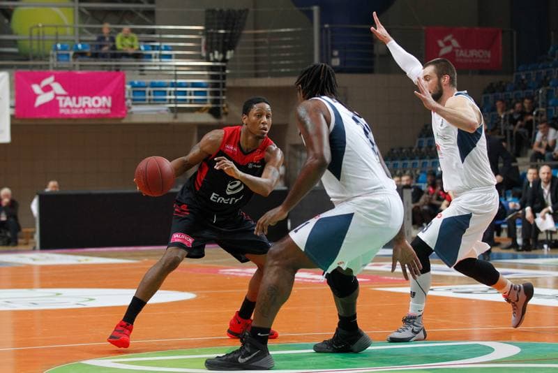 Basketball. Polish Cup. MKS Dabrowa Gornicza - Energa Czarni Slupsk. 18.02.2016