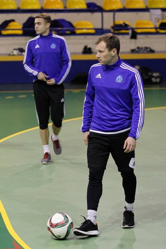 Football. Ruch Chorzow. Training. 07.01.2016