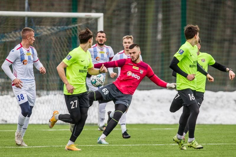 Football. Sparing. Odra Opole - Puszcza Niepolomice. 22.01.2021
