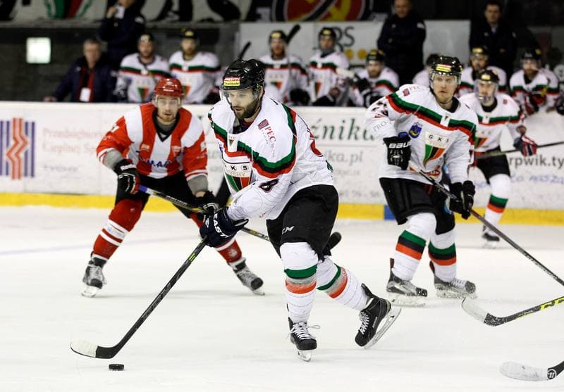 Ice Hockey. Polish Hockey League. GKS Tychy - Comarch Cracovia. 18.03.2016