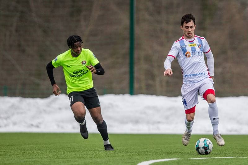 Football. Sparing. Odra Opole - Puszcza Niepolomice. 22.01.2021