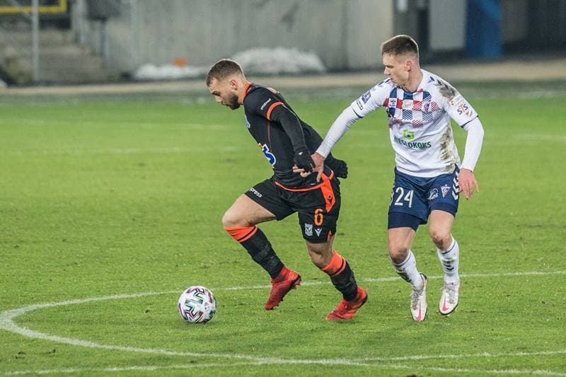 Football. PKO BP Ekstraklasa. Gornik Zabrze - Lech Poznan. 30.01.2021