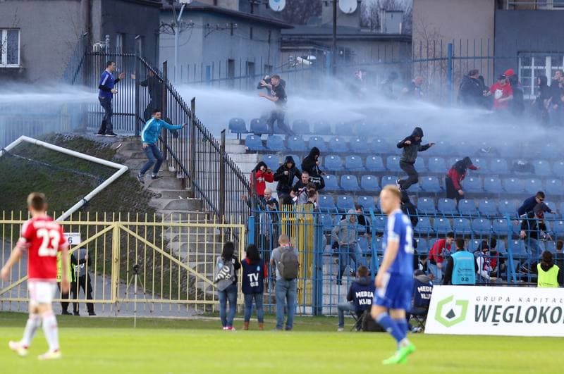 Football. Ekstraklasa. Ruch Chorzow - Wisla Krakow. 03.04.2016