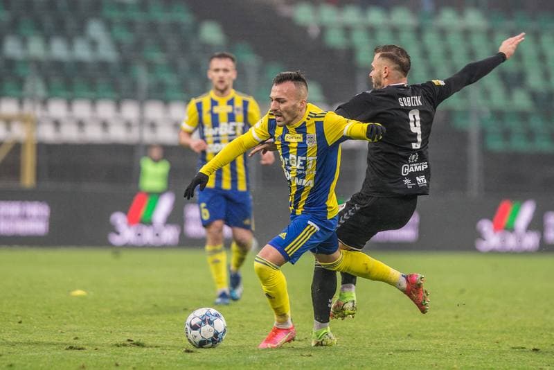 Football. Fortuna I Liga. Zaglebie Sosnowiec - Arka Gdynia. 20.11.2021