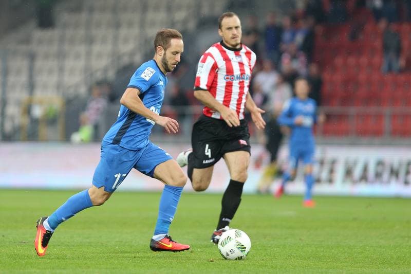 Football. Lotto Ekstraklasa. Cracovia Krakow - Piast Gliwice. 17.07.2016