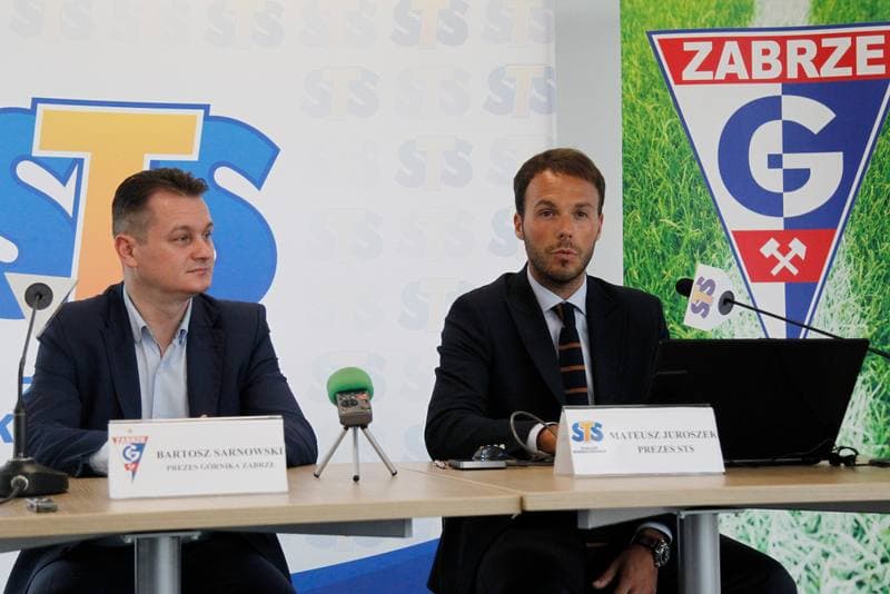 Football. Gornik Zabrze. Press Conference. 28.07.2016