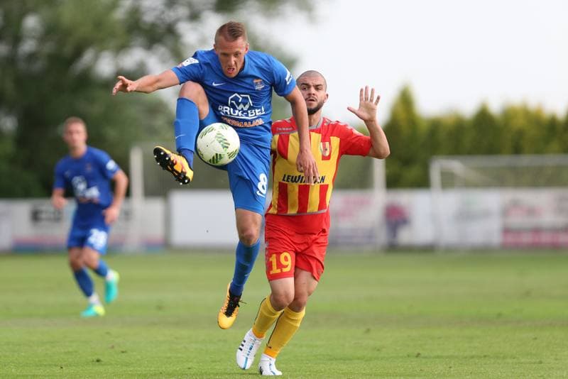 Football. Sparing. Bruk-Bet Termalica Nieciecza - Korona Kielce. 25.06.2016