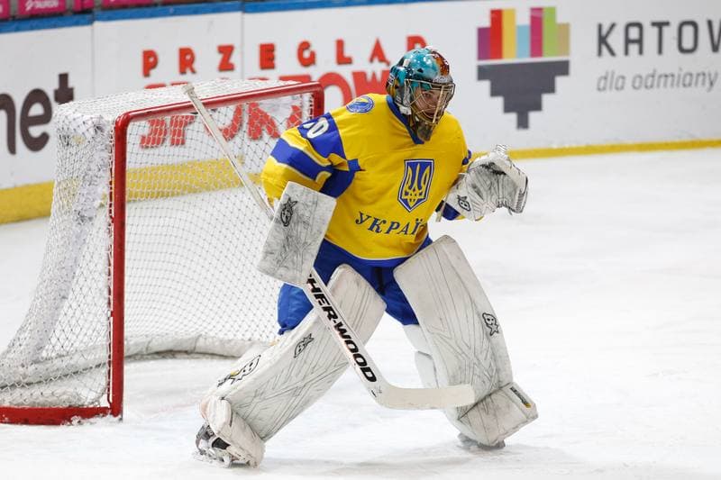 Ice Hockey. Euro Ice Hockey Challenge. Ukraine - Slovenia. 11.02.2017