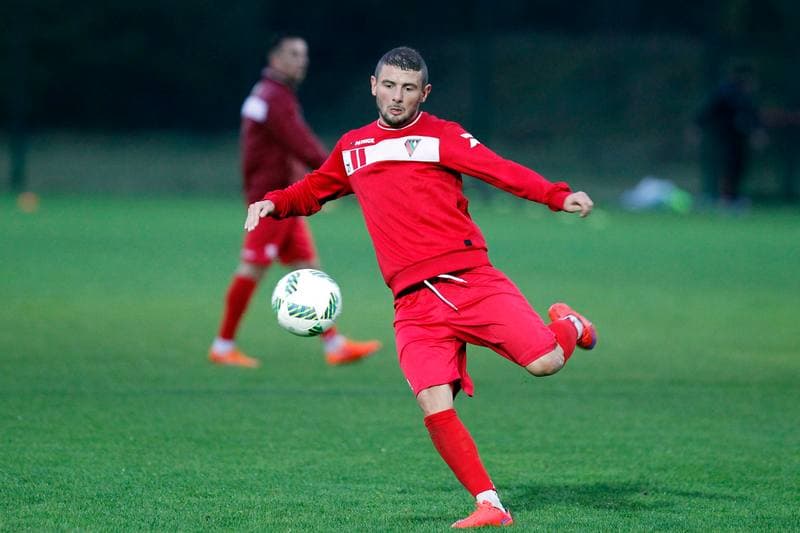 Football. Zaglebie Sosnowiec. Training. 03.10.2016