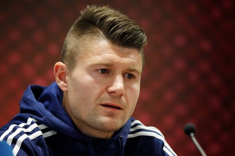 Football. Piast Gliwice. Press Conference. 13.10.2016