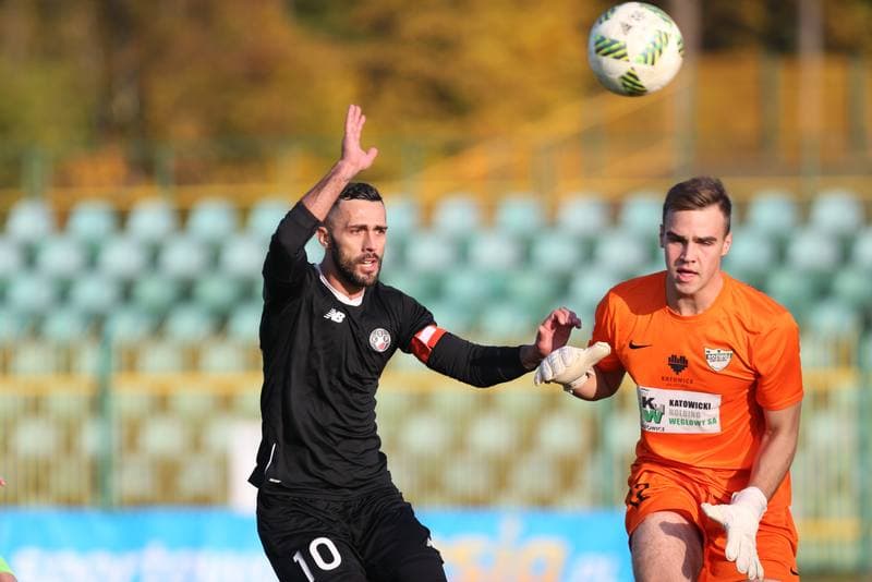 Football. II Liga. Rozwoj Katowice - Polonia Warszawa. 15.10.2016