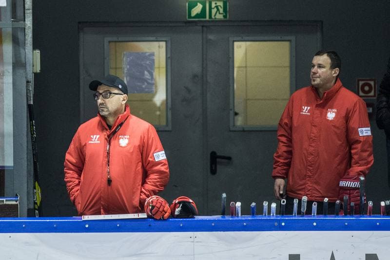 Ice Hockey. Poland national team. Training. 13.04.2021