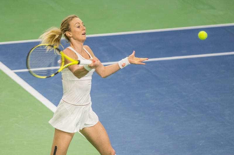 Tennis. Billie Jean King Cup. Poland - Brazil. 16.04.2021