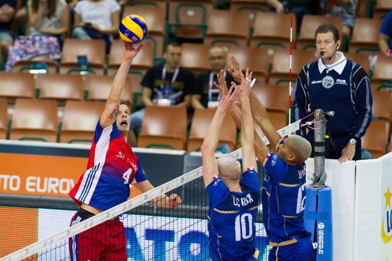 Volleyball. CEV EuroVolley 2017. France - Czech Republic. 30.08.2017