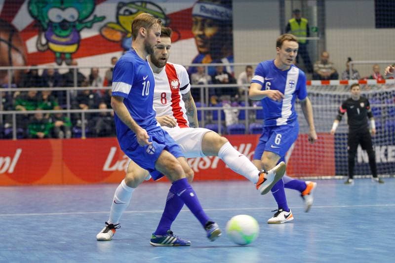 Futsal. Turniej Czterech Panstw. Polska - Finlandia. 28.01.2017