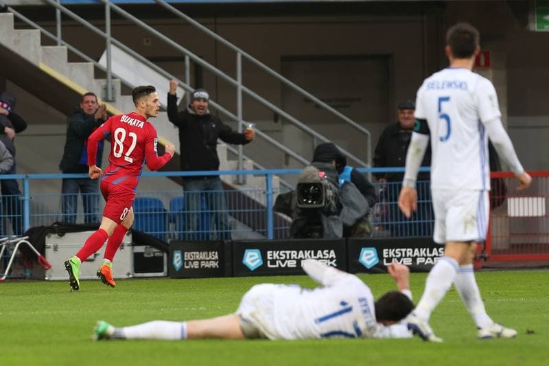 Football. Lotto Ekstraklasa. Piast Gliwice - Wisla Plock. 28.10.2017