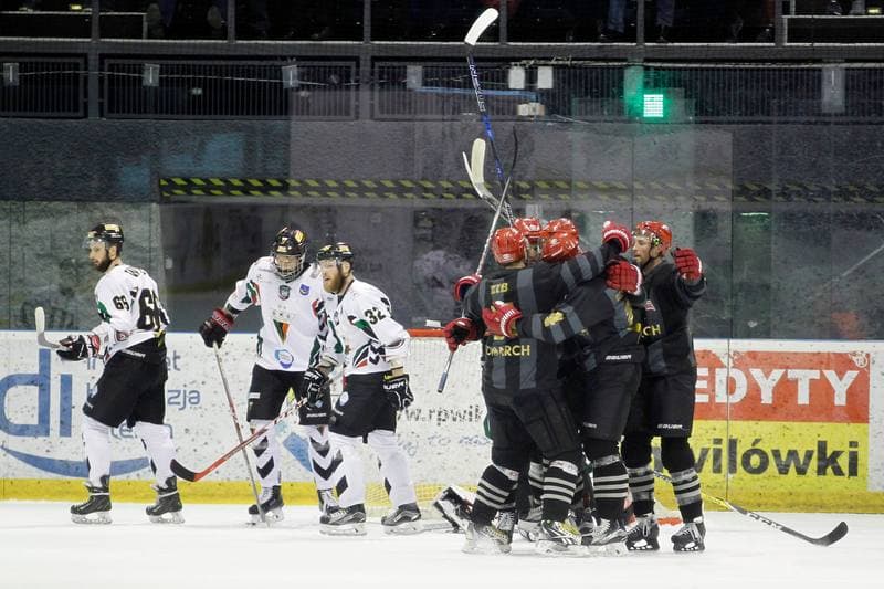 Ice Hockey. Polska Hokej Liga. GKS Tychy - Comarch Cracovia. 29.03.2017