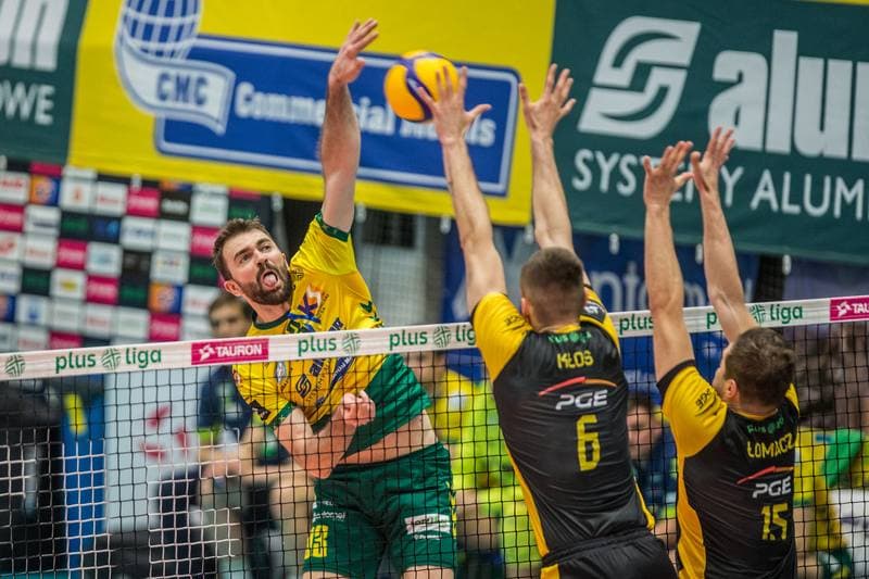 Volleyball. PlusLiga. Aluron CMC Warta Zawiercie - PGE Skra Belchatow. 07.05.2022