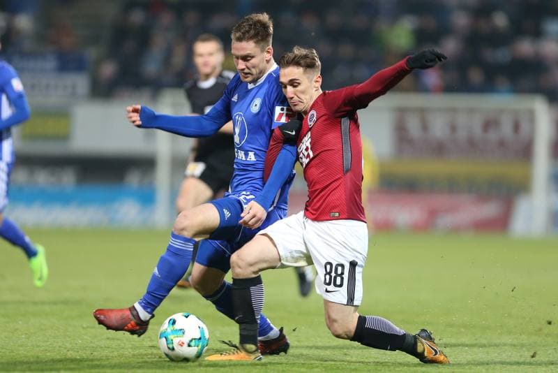 Football. Het Liga. Sigma Olomouc - Sparta Prague. 26.11.2017