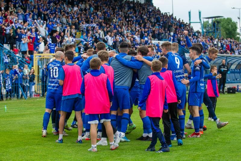 Football. Fortuna I Liga. Ruch Chorzow - Motor Lublin. 29.05.2022