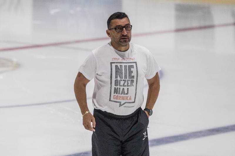 Ice Hockey. Poland national team. Training. 12.05.2021