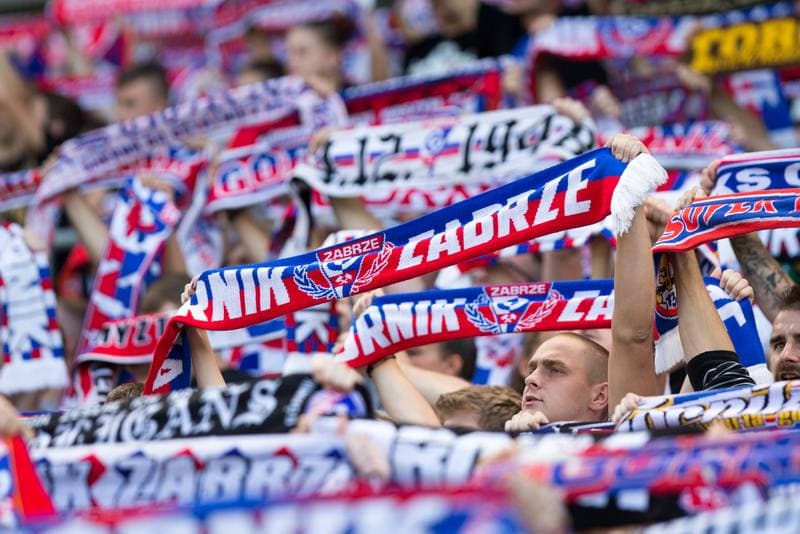Football. Lotto Ekstraklasa. Gornik Zabrze - Arka Gdynia. 13.08.2017